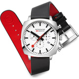 Mondaine Grand Cushion 41mm Wristwatch | Stainless Steel