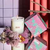 LOHN Scented Candle | Coconut and Soy Wax | 50 Hour Burn Time | 7.5oz