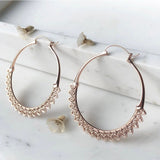 Astor & Orion Rose Gold Hoops
