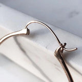 Astor & Orion Rose Gold Hoops