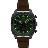 AVI-8 Watch Hawker Hunter Atlas Dual Time Chronograph | Genuine Leather Strap