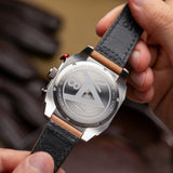 AVI-8 Watch Hawker Hunter Atlas Dual Time Chronograph | Genuine Leather Strap