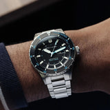 Spinnaker Watch Hass Automatic | Stainless Steel Band | Stainless Steel Case