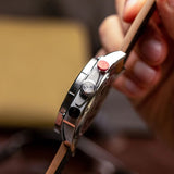 AVI-8 Watch Hawker Hunter Atlas Dual Time Chronograph | Genuine Leather Strap