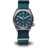BOLDR Venture Blue Fuel | Automatic Men's Wristwatch | C3 Green lume | 38mm