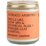 Anecdote Candles Alfresco Aperitifs Glass Jar Candle | 7.8oz