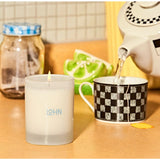 LOHN Scented Candle | Coconut and Soy Wax | 50 Hour Burn Time | 7.5oz