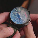 AVI-8 P-51 Mustang Blakeslee AV-4077 Chronograph Watch