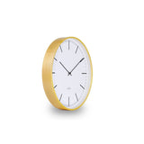 Huygens Wood25 Wall Clock | White