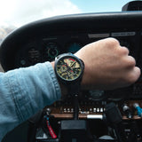 AVI-8 P-51 Mustang Blakeslee AV-4077 Chronograph Watch