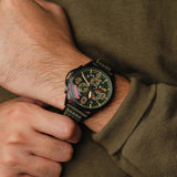 AVI-8 P-51 Mustang Blakeslee AV-4077 Chronograph Watch