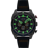 AVI-8 Watch Hawker Hunter Atlas Dual Time Chronograph | Genuine Leather Strap