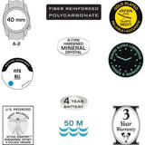 Bertucci DX3 Field Watch | Black Case