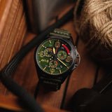 AVI-8 P-51 Mustang Blakeslee AV-4077 Chronograph Watch