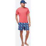 Tom & Teddy Father Son Swimming Trunks | Red & Blue Balloons