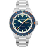 Spinnaker Watch Hass Automatic | Stainless Steel Band | Stainless Steel Case
