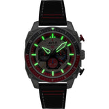 AVI-8 Watch Hawker Hunter Atlas Dual Time Chronograph | Genuine Leather Strap