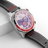 AVI-8 Watch Hawker Hunter Atlas Dual Time Chronograph | Genuine Leather Strap