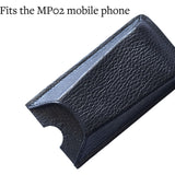 Punkt. Handcrafted Danny P. Leather Phone Case for MP02 4G Mobile Phone – Black