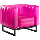 Mojow Eko Yomi Armchair Black Aluminium Frame Mattress Translucent with Lighting