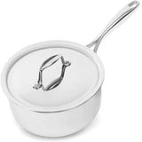 Sardel Sauce Pan | 5-ply Stainless Steel with Heat Resistant Handles | Oven Safe