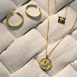 Awe Inspired 25MM Hoop Earrings