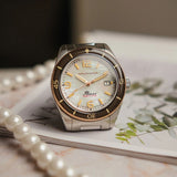 Spinnaker Fleuss Automatic Pearl Diver Watch Limited Edition | Pearl | 40MM