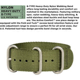 Bertucci DX3 Field Watch | Olive Dial and Forest Nylon Band | Matte Finish