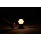 Seed Design Castle Muse Table Lamp | Concrete Gray & Matt Opal