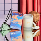 LOHN Scented Candle | Coconut and Soy Wax | 50 Hour Burn Time | 7.5oz