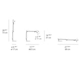 Artemide Tolomeo Micro Max Table Lamp | with Base