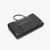 Hook & Albert Women's Nylon Twill Garment Weekender Bag | Black