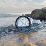 Spinnaker Fleuss Automatic Pearl Diver Watch Limited Edition | Pearl | 40MM