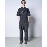 Cote & Ciel Adda Alias Cowhide Leather Zippered Crossbody Bag | Agate Black