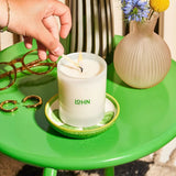 LOHN Scented Candle | Coconut and Soy Wax | 50 Hour Burn Time | 7.5oz