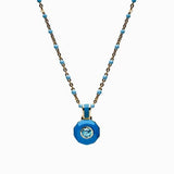 Awe Inspired Aura Necklace | Beaded Enamel Chain