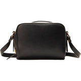 Kiko Leather Boxed Crossbody | Black