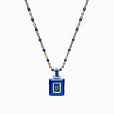 Awe Inspired Aura Necklace | Beaded Enamel Chain