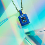 Awe Inspired Aura Necklace | Beaded Enamel Chain