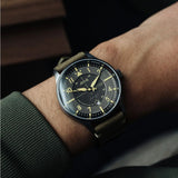 AVI-8 Watch Hawker Hurricane Kent Chronograph Limited Edition | Leather Strap
