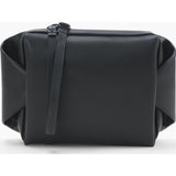 Cote & Ciel Arno Allura Recycled Leather Crossbody Bag | Black