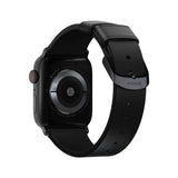 Nomad Modern Slim Watch Strap 40mm / 38mm | Black/Black Hardware