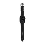 Nomad Modern Slim Watch Strap 40mm / 38mm | Black/Black Hardware
