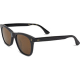 Toms Fitzpatrick Black Sunglasses | Matte Black Brown Polarized 10009603