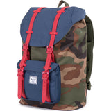 Herschel Little America Mid-Volume Poly/Rubber Backpack | Camo/Navy/Red 10020-00309-OS