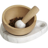 Umbra Shift Crux Mortar And Pestle | Natural 1004443-390