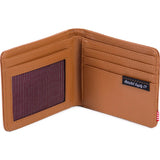 Herschel Hank Wallet | Tan Pebbled Leather