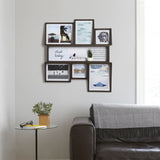 Umbra Edge Multi Photo Display | Aged Walnut 1005423-746