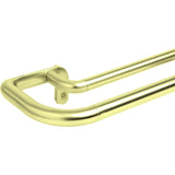 Umbra Twilight Double Curtain Rod | Brass