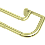 Umbra Twilight Double Curtain Rod | Brass